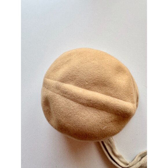 Vintage BARBARA DALE Glenover Henry Pollak Camel Tan Wool Felt Equestrian Hat - Picture 6 of 16